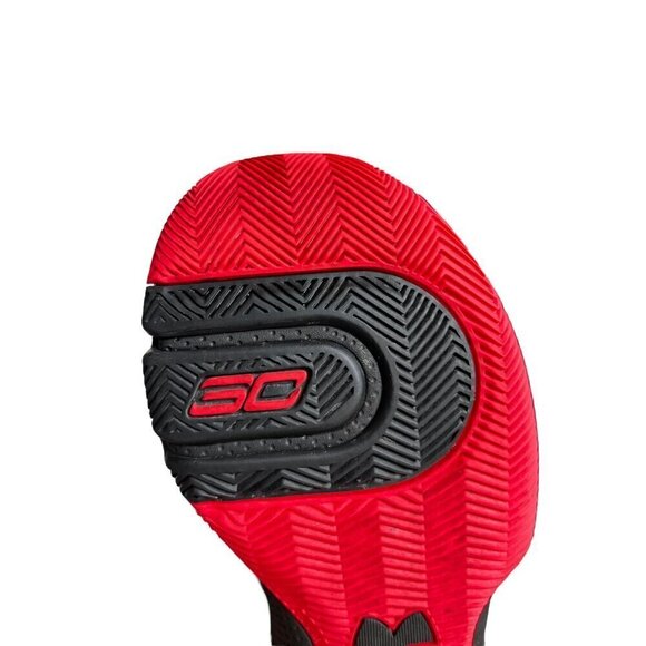 Under Armour Young Sc 3 zero Red and Black Size 7 - Picture 15 of 16